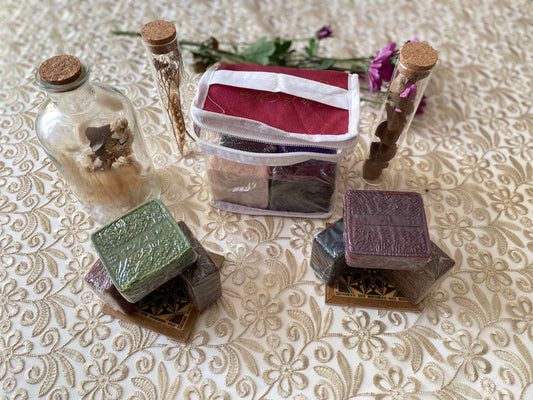 Sac de 12 Savons d’Alep Authentiques Naturels et Artisanaux